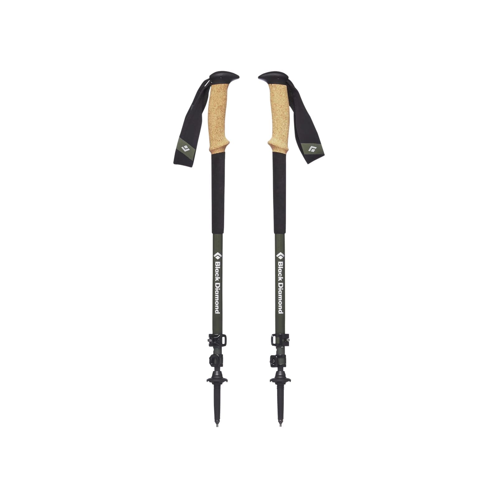 Палки трекинговые телескопические Black Diamond Alpine Carbon Cork Trekking Poles - Tundra